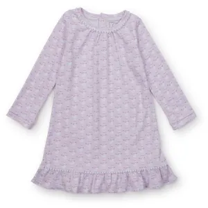 Lila   Hayes Snowman Dress - Pink