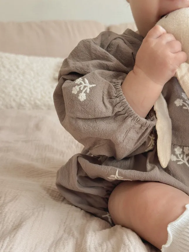 Lily Romper - Taupe