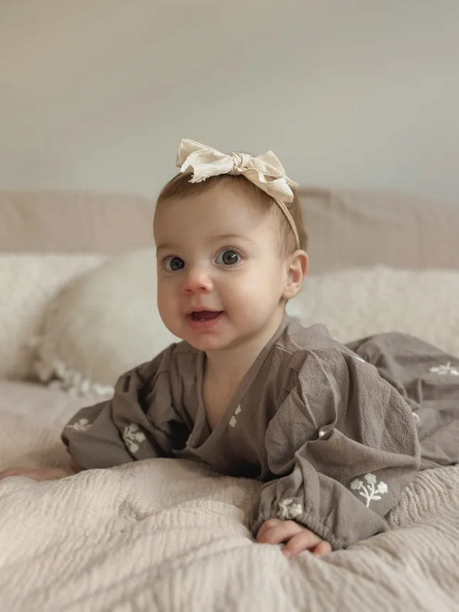 Lily Romper - Taupe