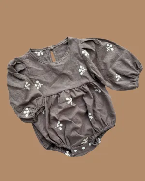 Lily Romper - Taupe