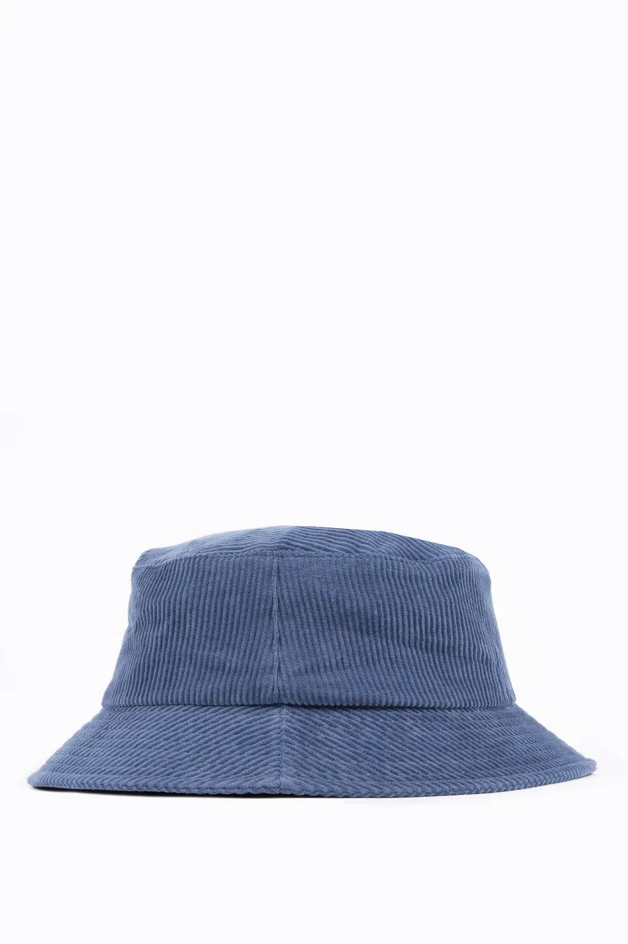 LITE YEAR GARMENT DYED 8 WALE CORD BUCKET HAT STEEL BLUE