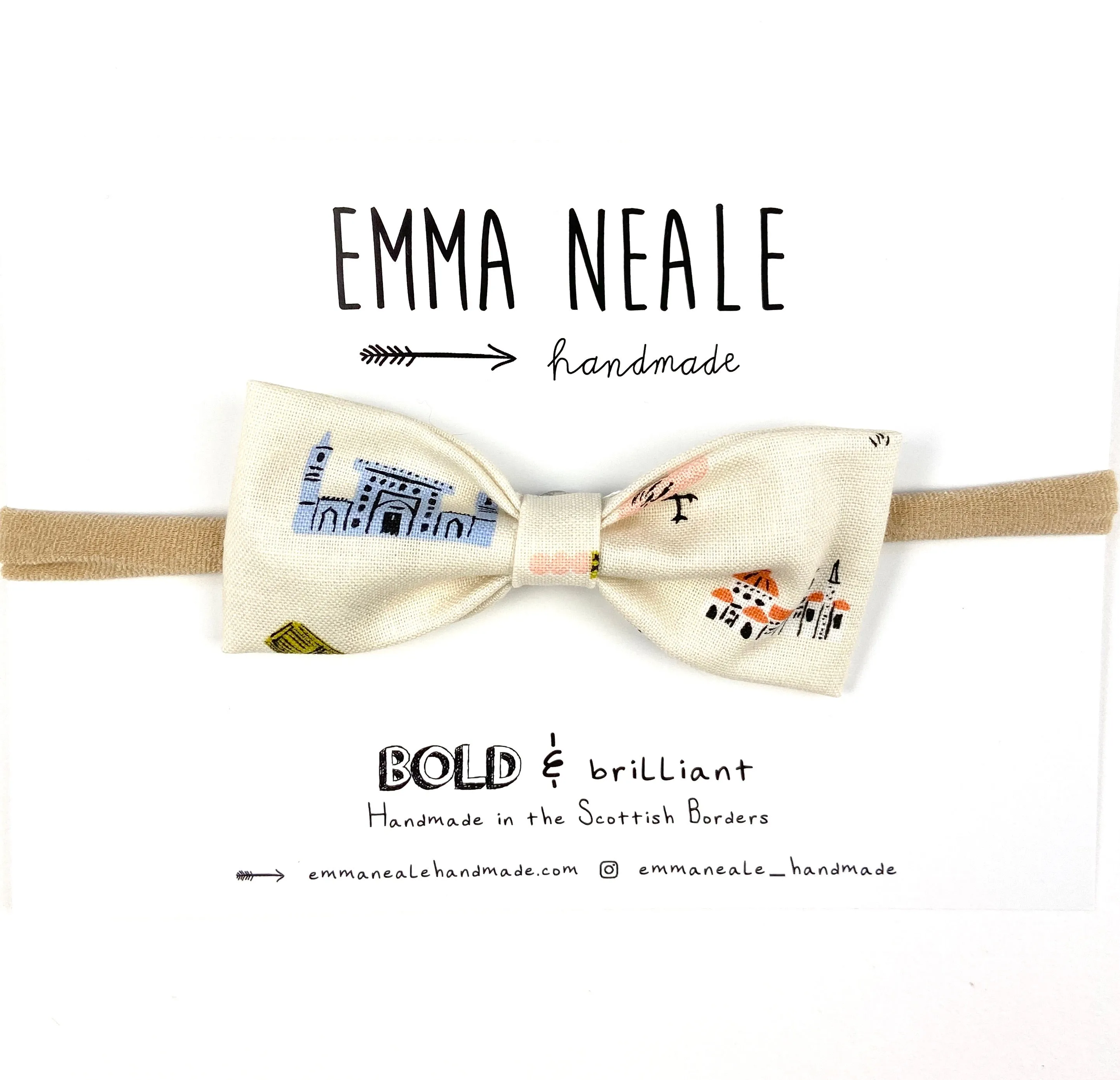 Little Explorer Ruby Bow Headband
