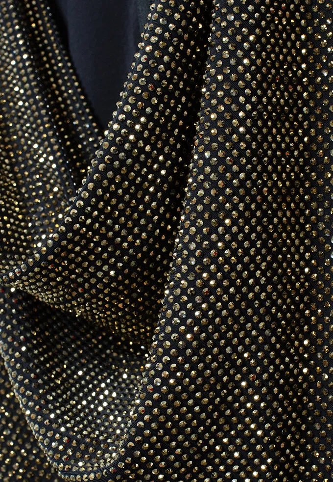 Long knitted dress.     Maison D'Angel Ann