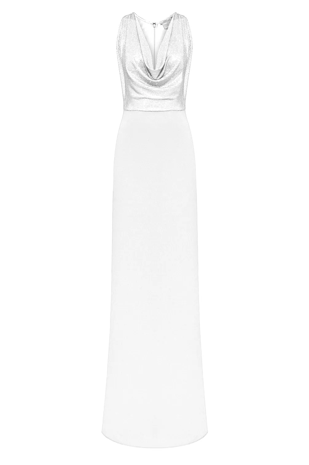 Long knitted dress.     Maison D'Angel Ann