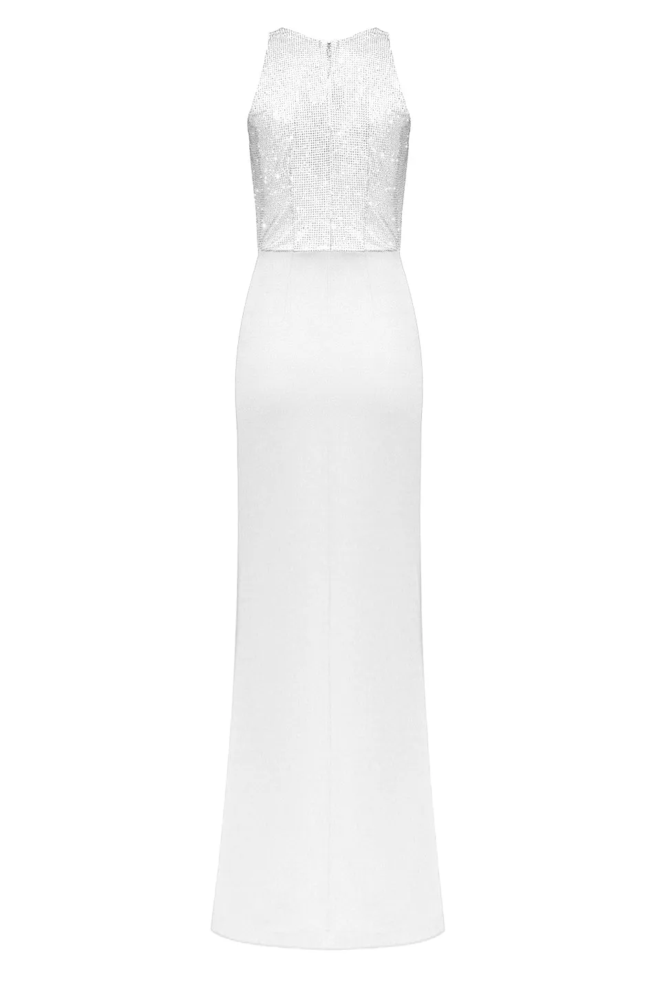Long knitted dress.     Maison D'Angel Ann