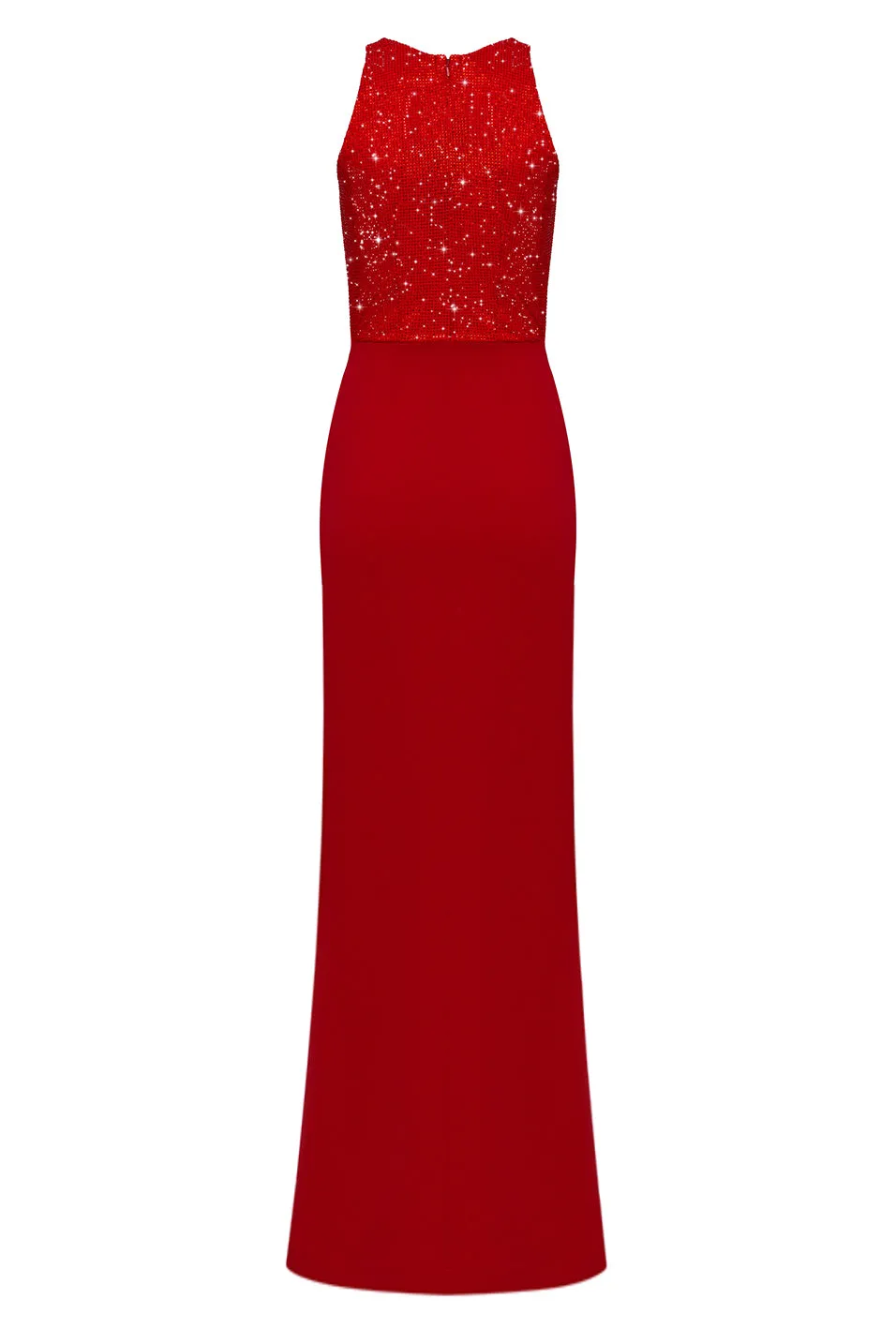 Long knitted dress.     Maison D'Angel Ann