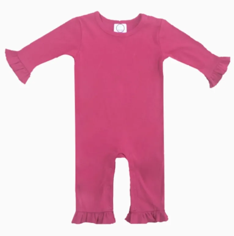 Long Ruffled Romper