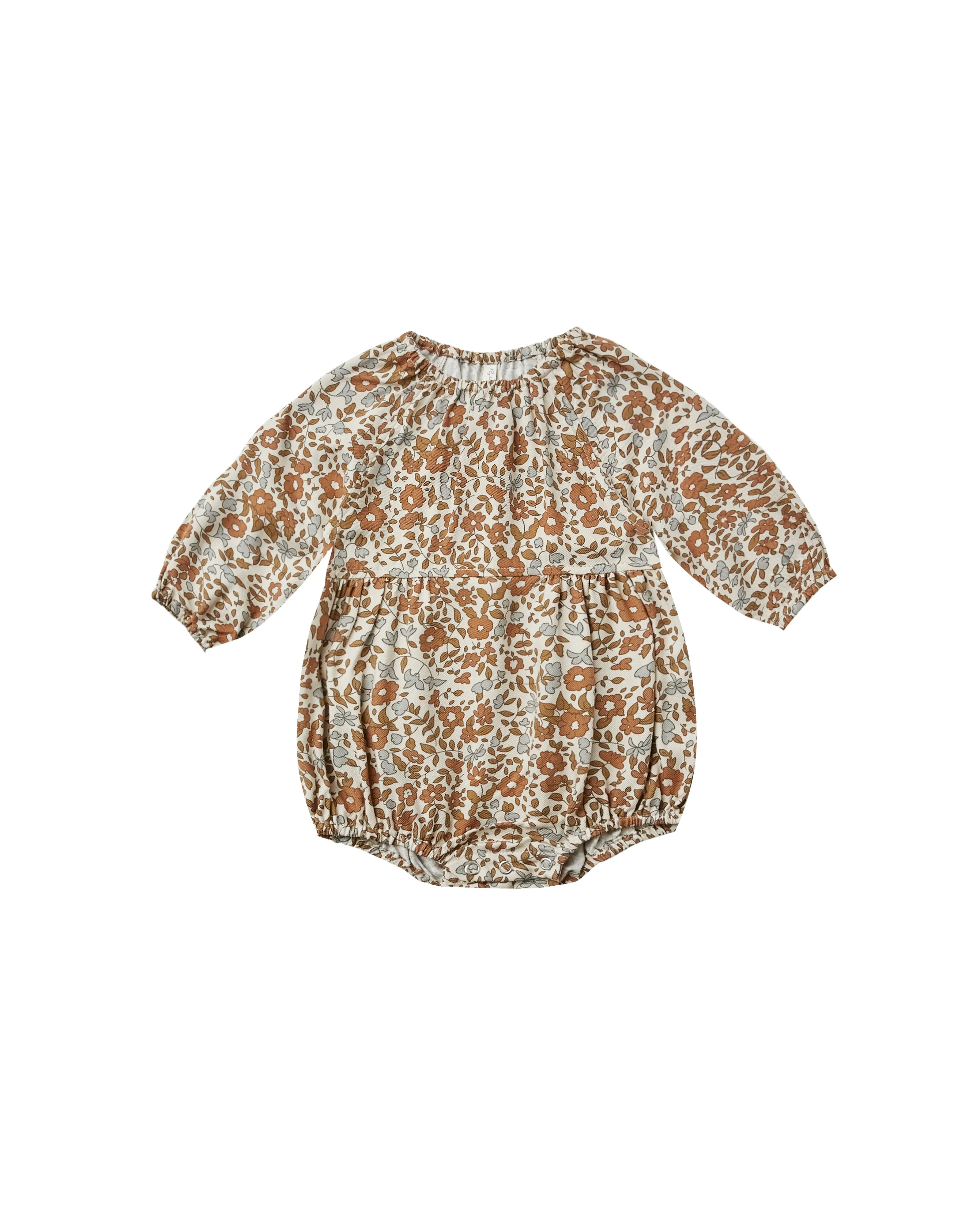 LONG SLEEVE BUBBLE ROMPER - BLOOM