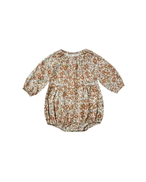 LONG SLEEVE BUBBLE ROMPER - BLOOM