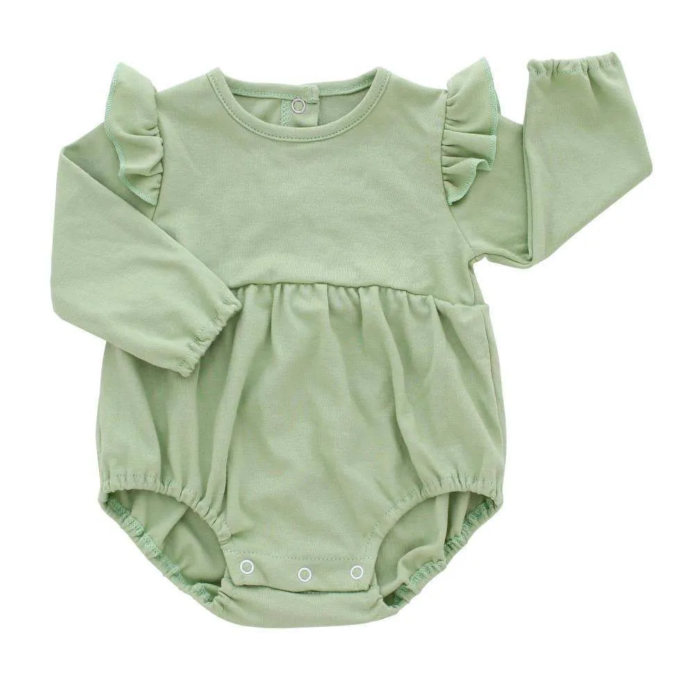 Long Sleeve Flutter Onesie