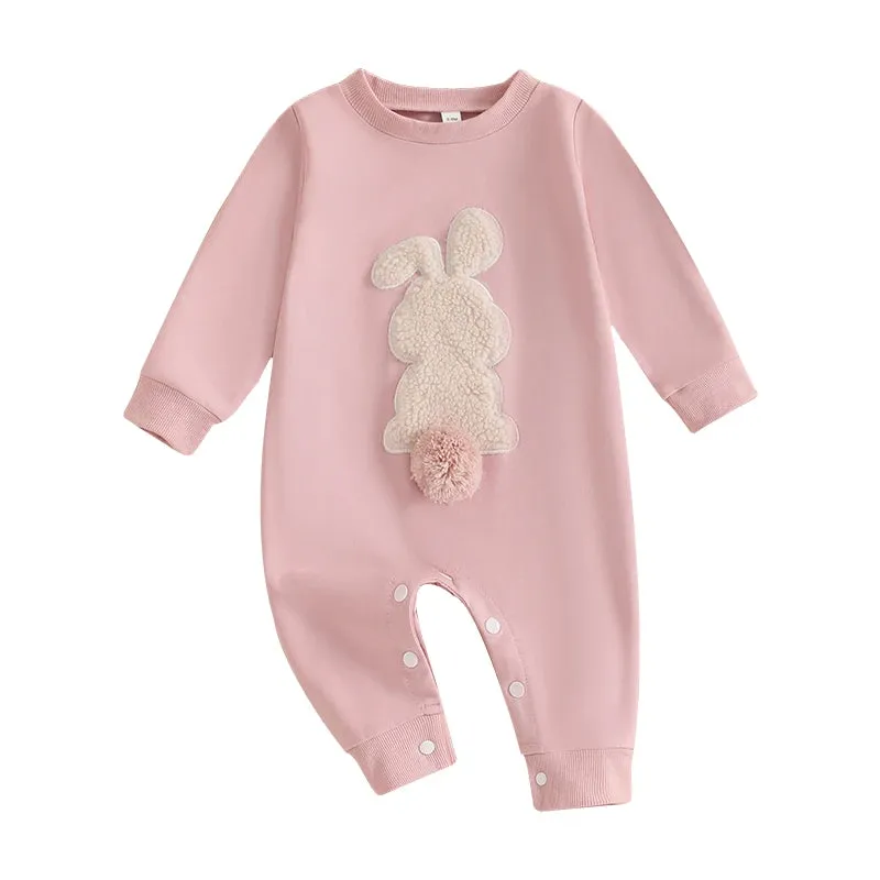 Long Sleeve Warm Plush Outerwear for Baby Girl