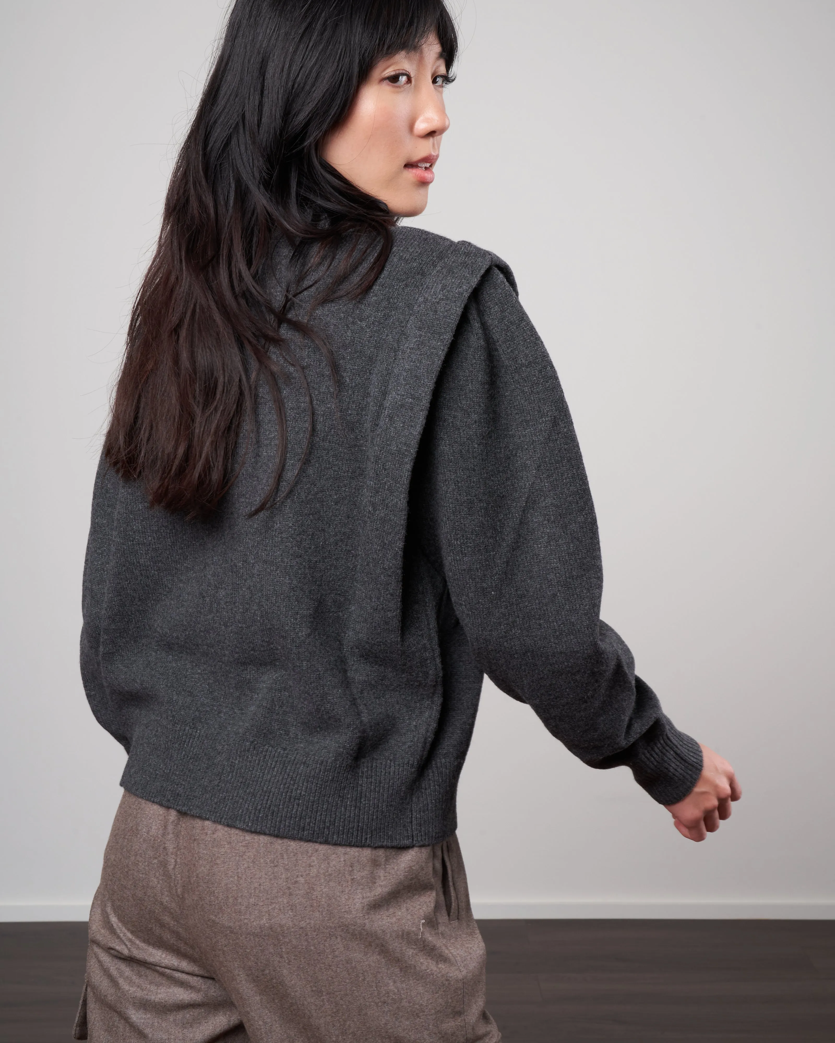 lucile sweater - anthracite