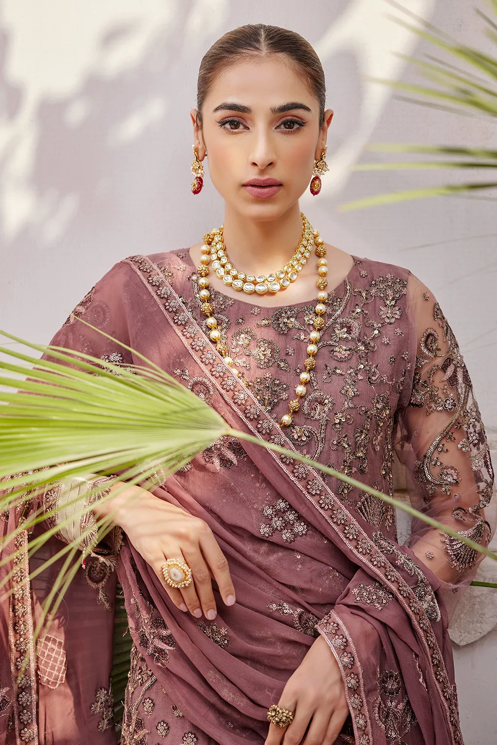 LX 10 | Collections Emaan Adeel Luxe Chiffon Collection 2023 | Unstitched and Stitched RTW Chiffon Embroidered Suits
