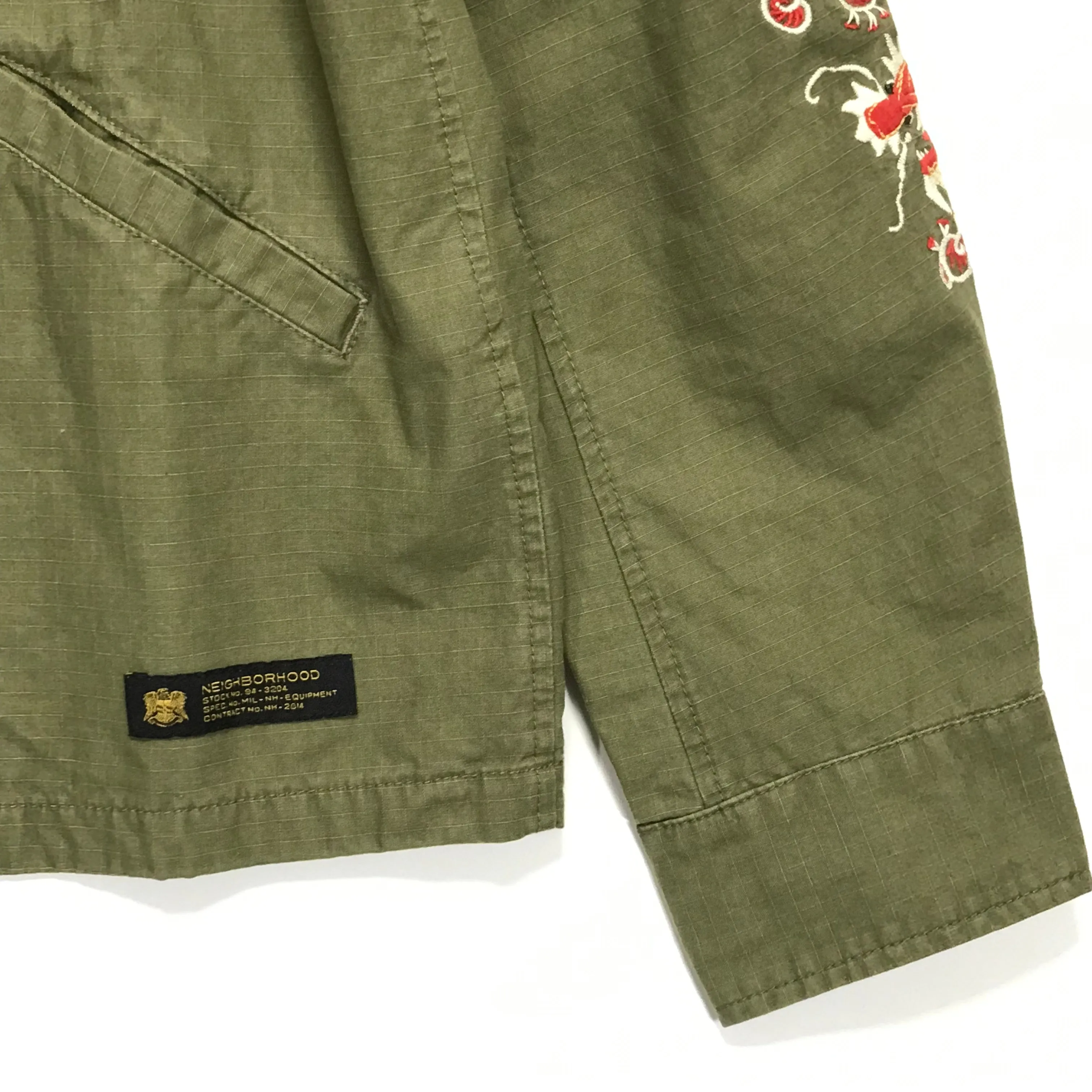 [M] Neighborhood 16SS Souvenir Ripstop Cotton Jacket Olive