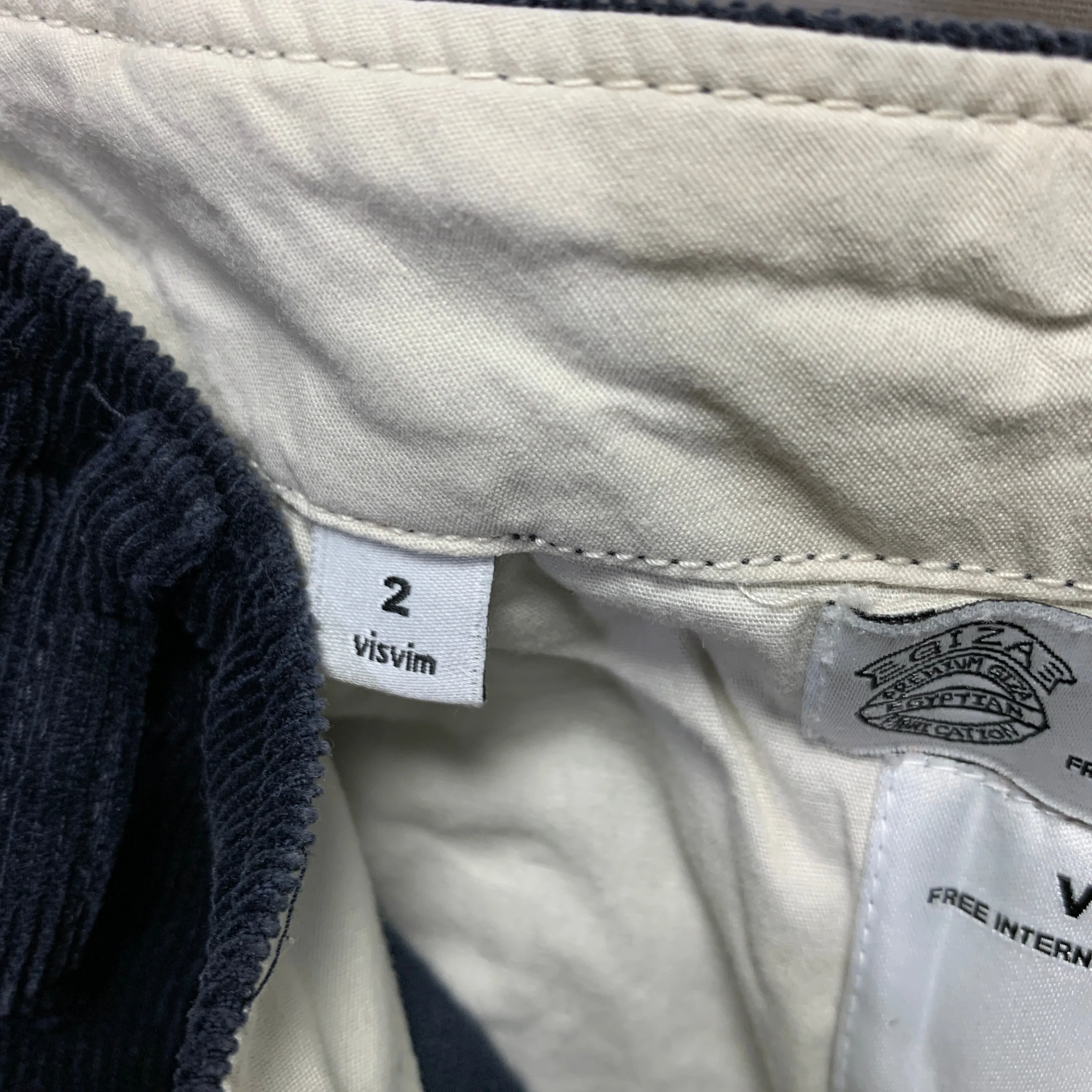 [M] Visvim 12AW Slub Corduroy Shorts