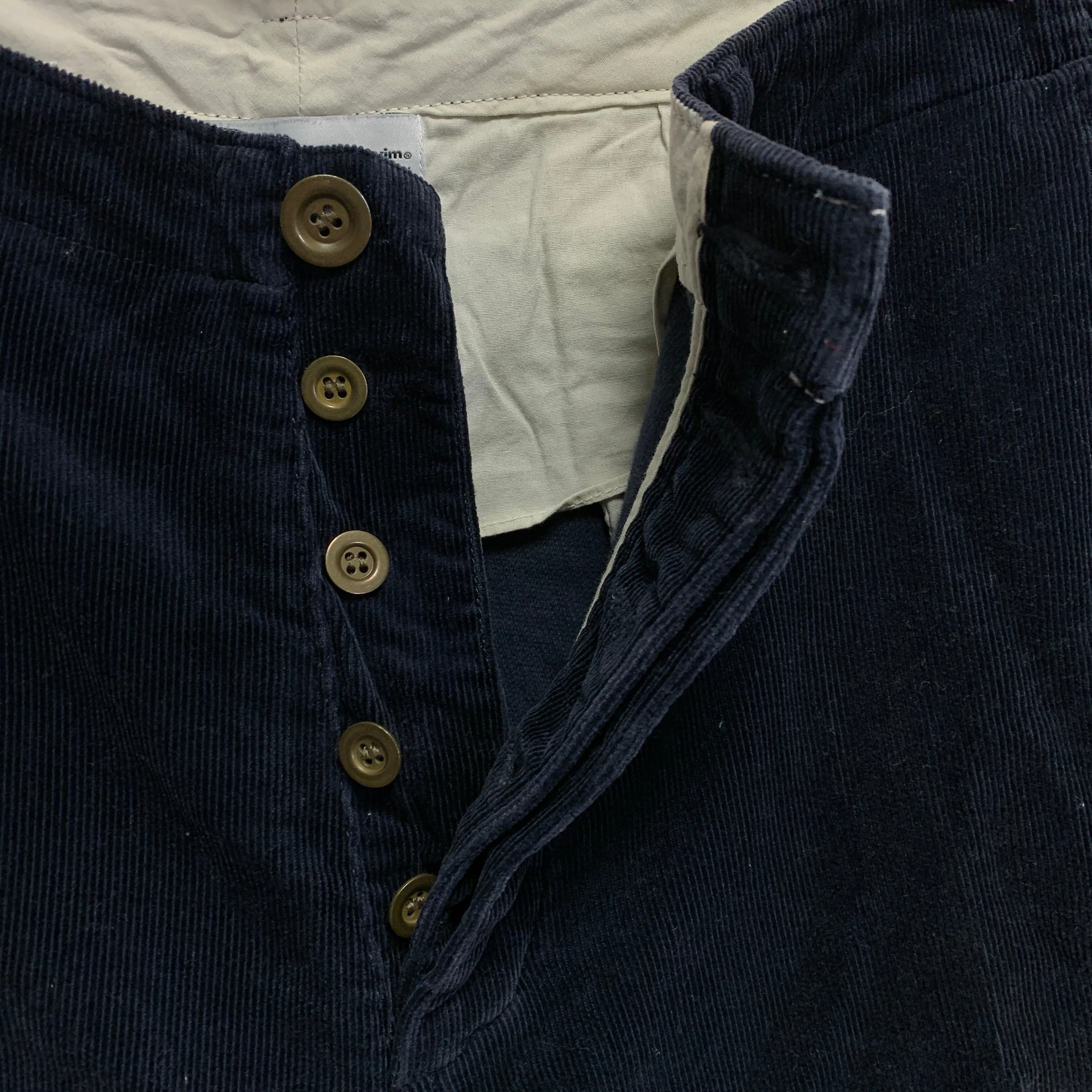 [M] Visvim 12AW Slub Corduroy Shorts
