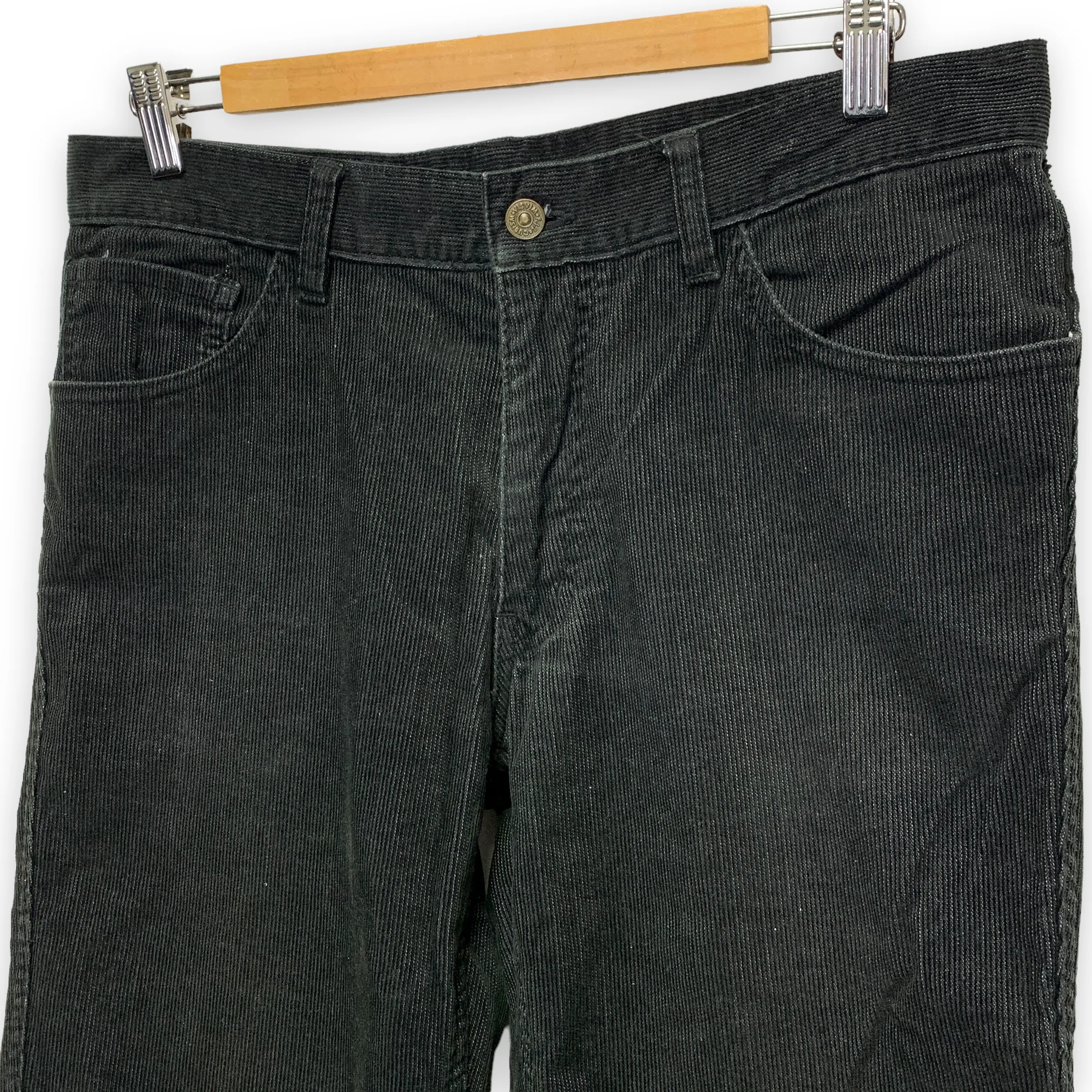 [M] Visvim Fluxus Cords 03 Corduroy Pants Black