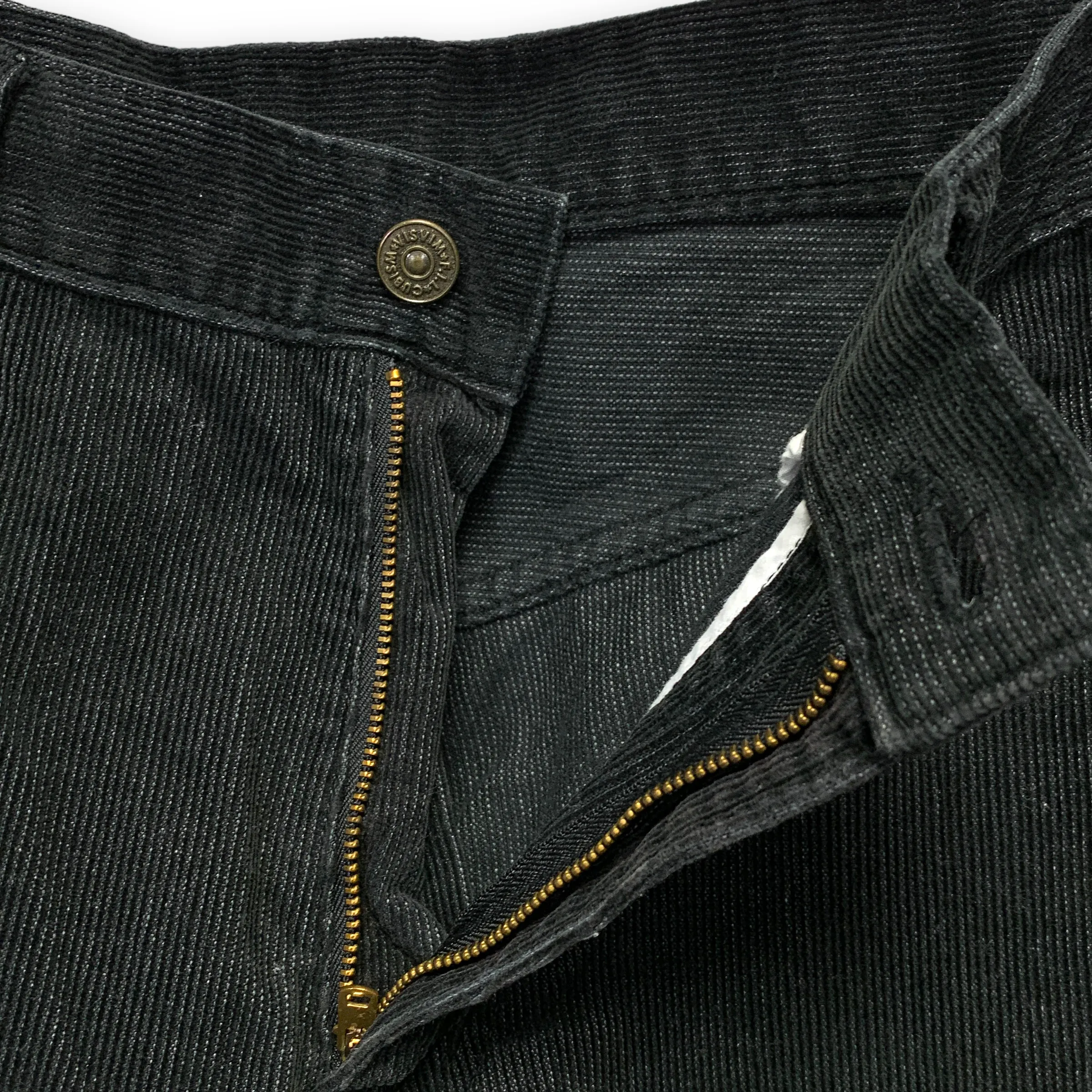 [M] Visvim Fluxus Cords 03 Corduroy Pants Black