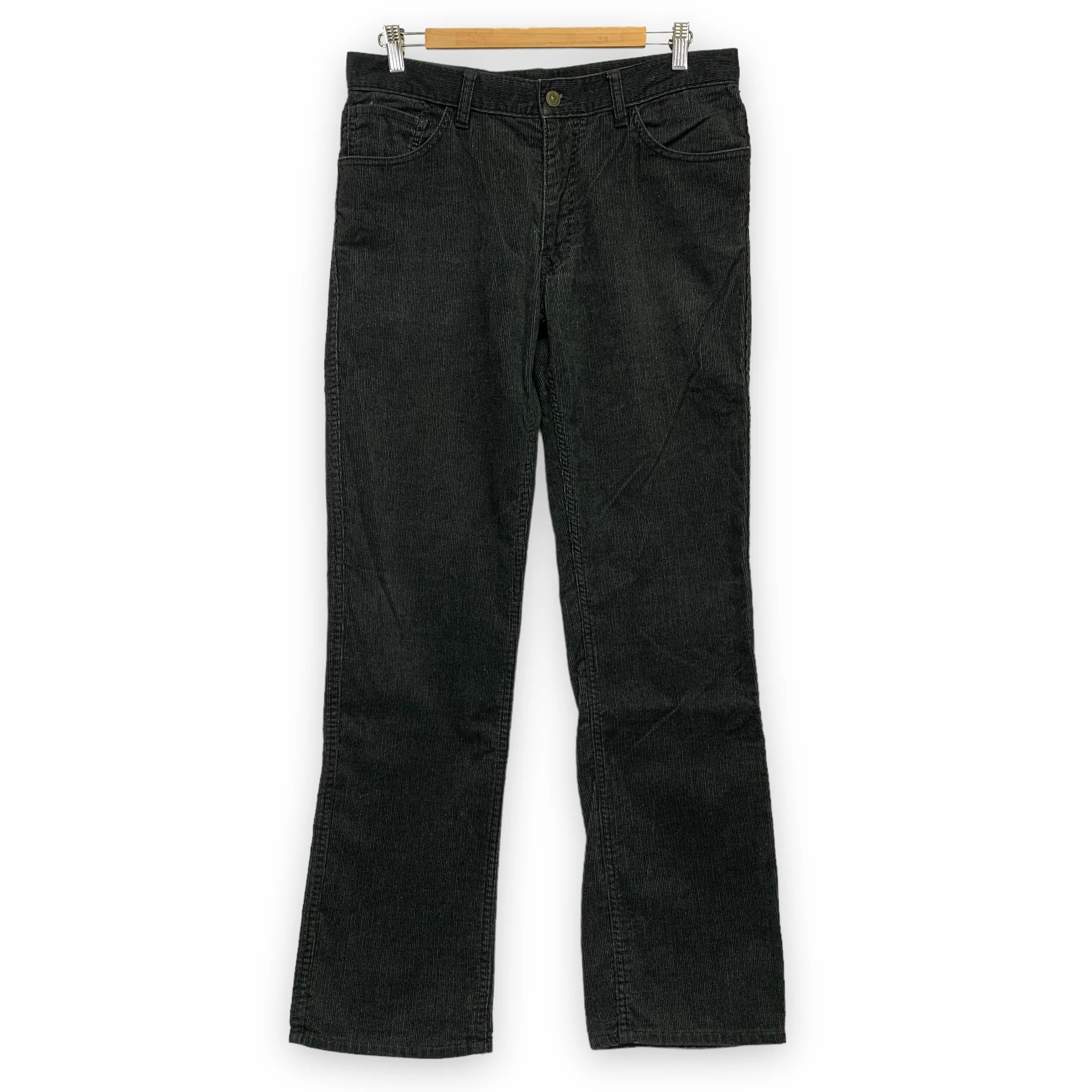 [M] Visvim Fluxus Cords 03 Corduroy Pants Black