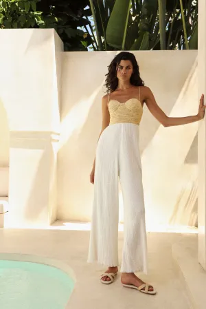 Madagascar Jumpsuit (Ivory)