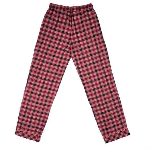 Madewell Flannel Pajama Set (Shirt and Pants) Plaid, Vintage Quartz Size XS NWT