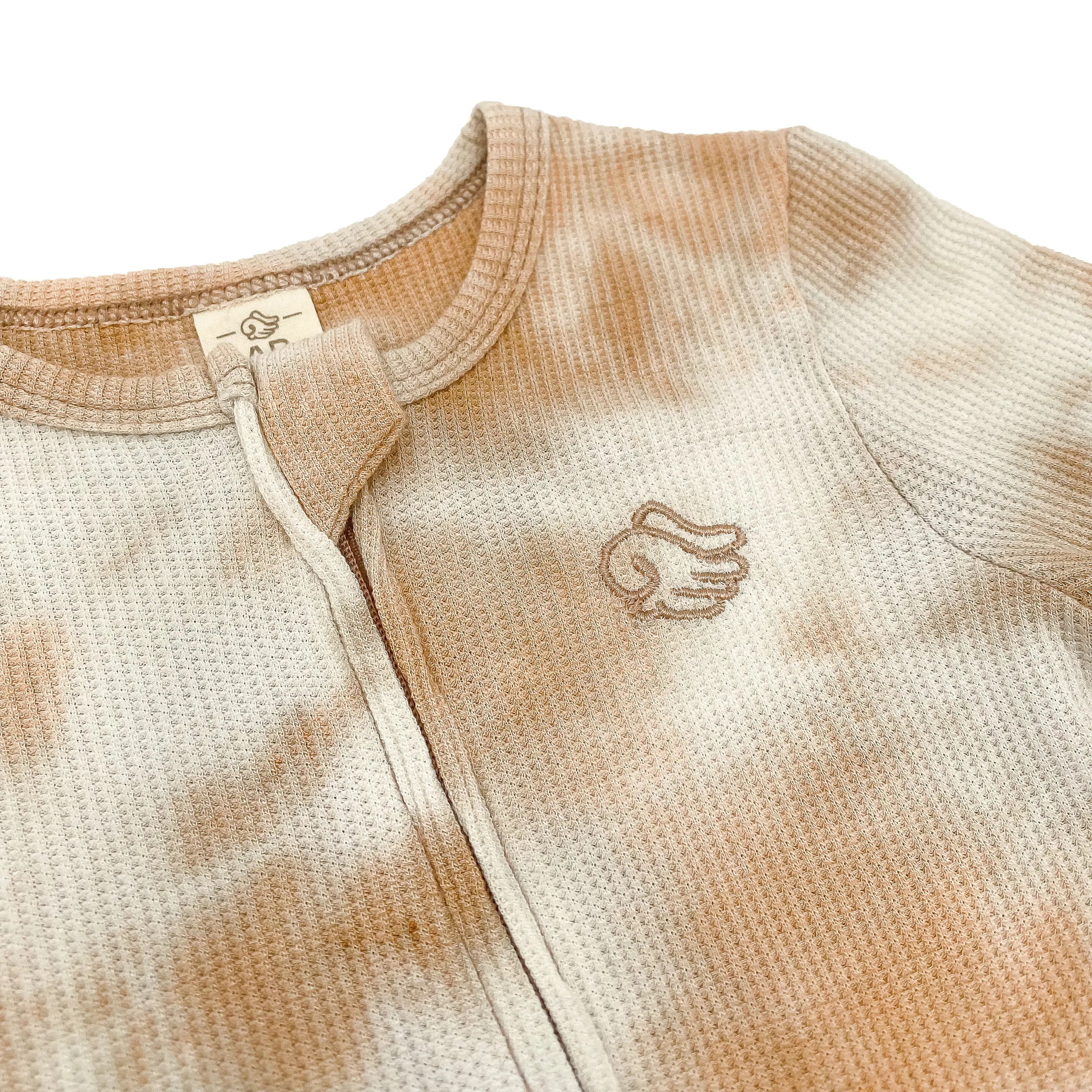 Madison Tie Dye Zip Romper - Autumn