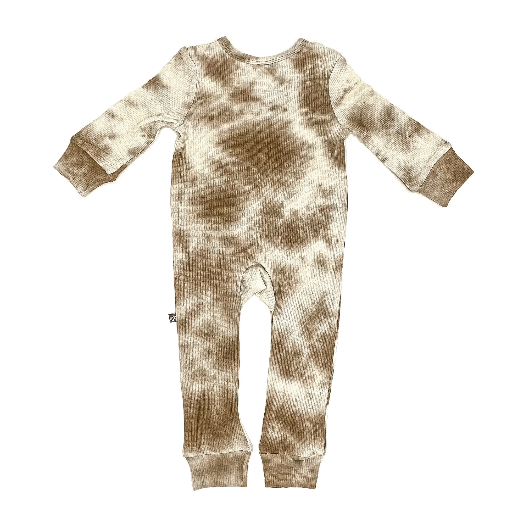 Madison Tie Dye Zip Romper - Haven