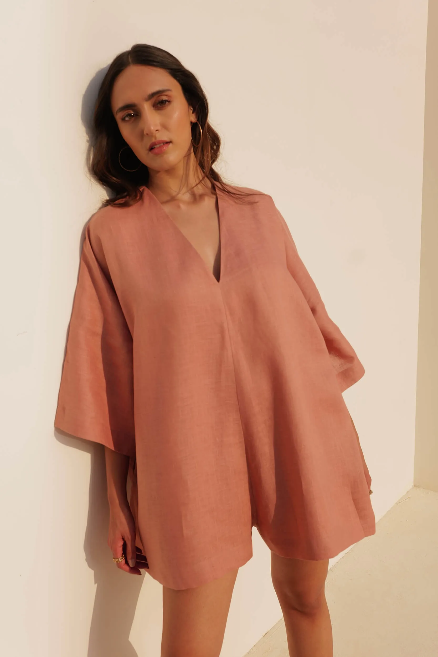 Malaga Playsuit (Terracotta)