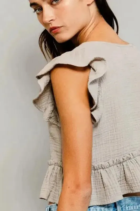 Mandy Peplum Blouse