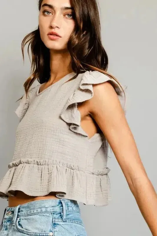 Mandy Peplum Blouse