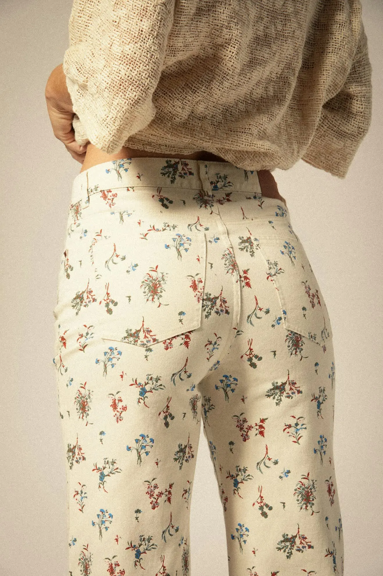 Margo Cropped 5-Pocket Pant - Whitecap