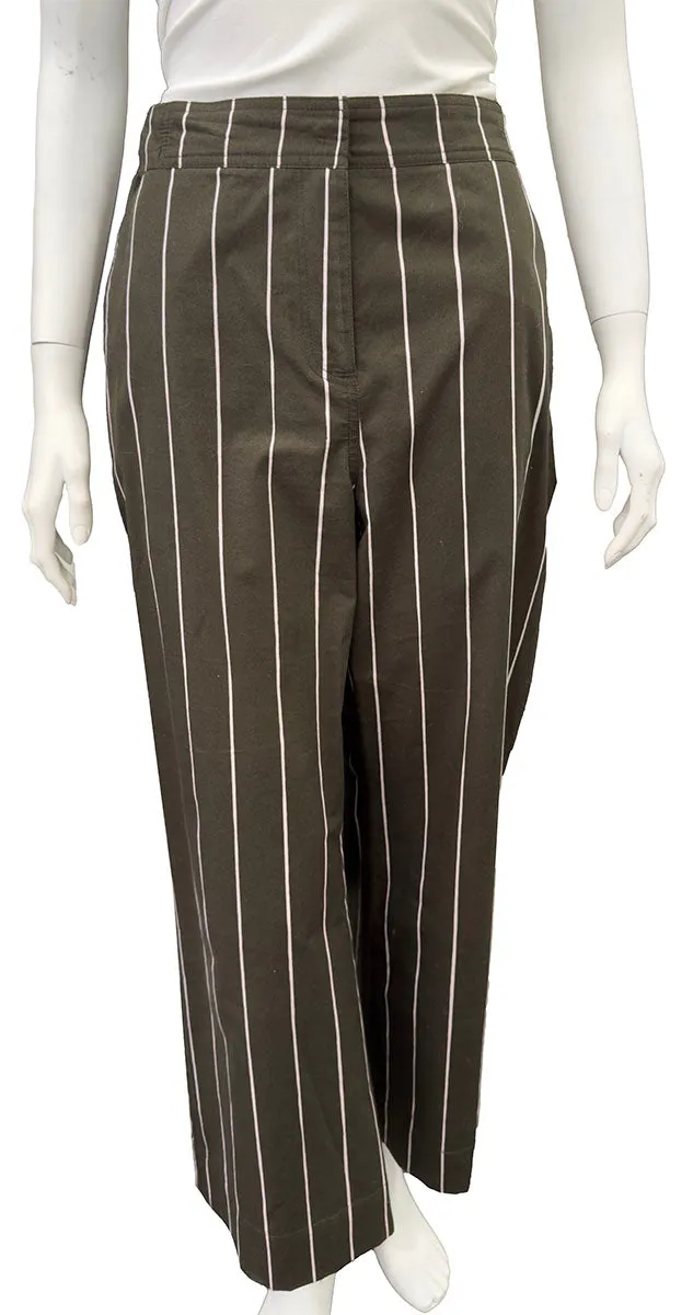 Marimekko Striped Wide Leg Pants - Size 40