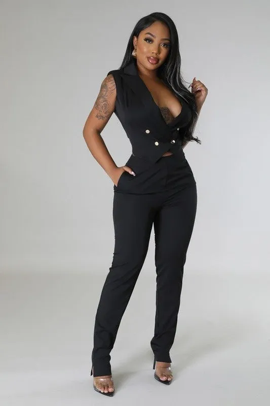Marley Vest Pants Set