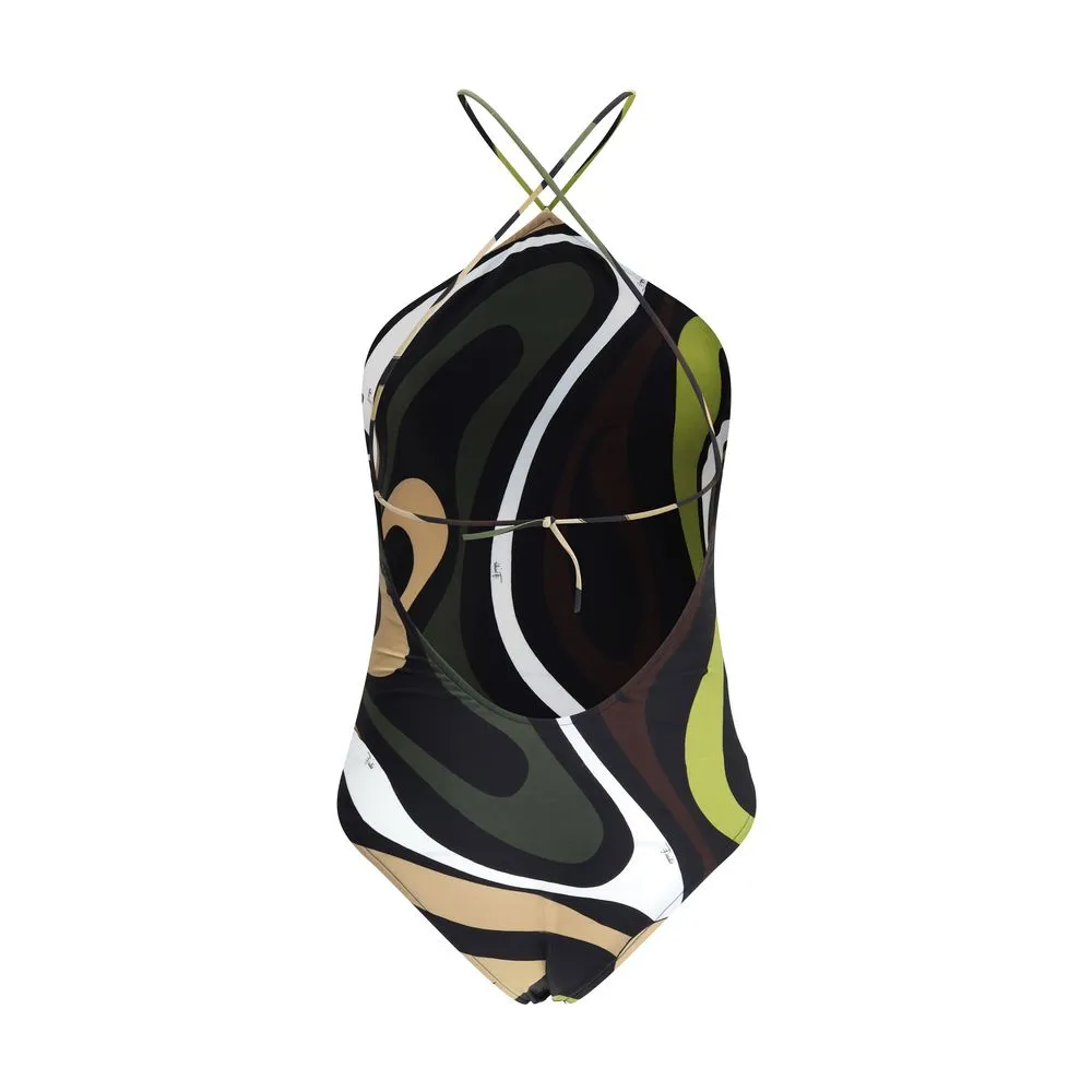 Marmo printed Swimsuit