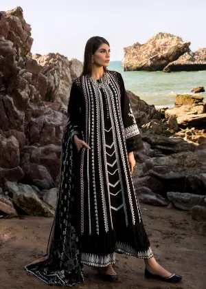 Marori Dreams Onyx | Crimson Luxury Lawn Collection 2023 | Unstitched Embroidered Lawn Suits
