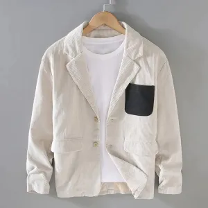 Martin Blanc Corduroy Elegance Jacket