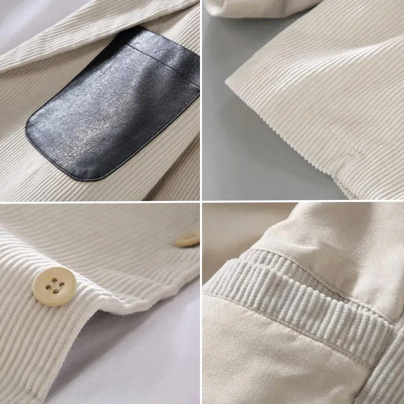 Martin Blanc Corduroy Elegance Jacket
