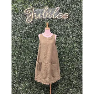 Martini Mini Linen Dress