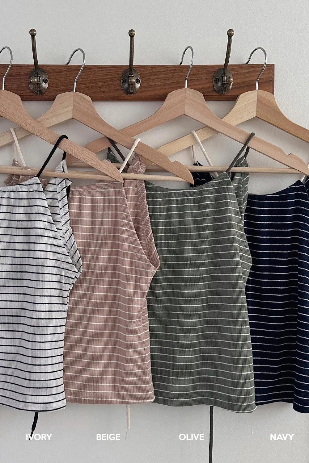 Maya Striped Halter Top