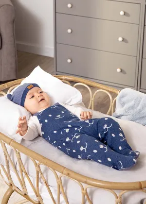 Mayoral Jacquard Onesie set with hat Newborn
