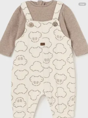 Mayoral soft quilted romper 0924584