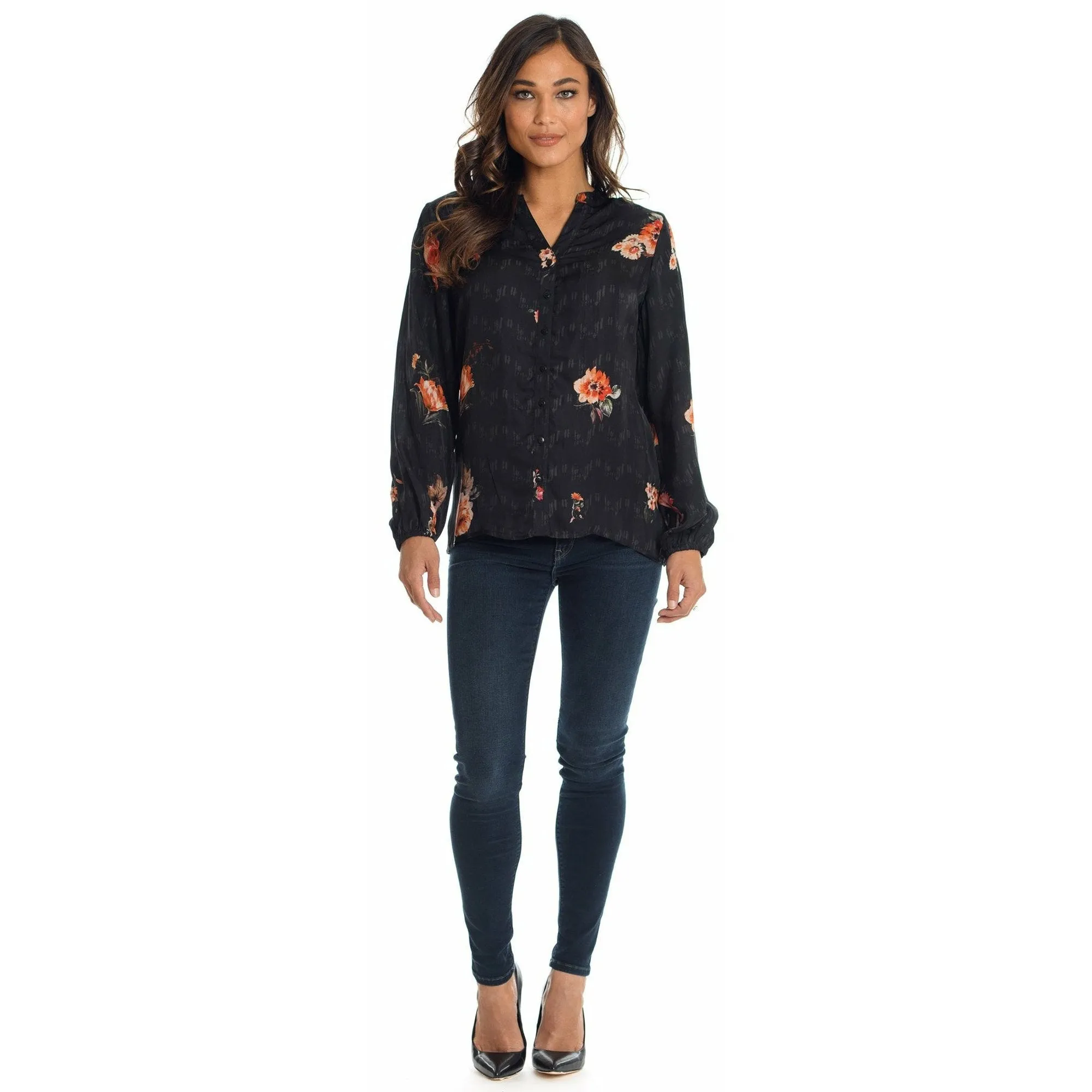 Melany Floral Top