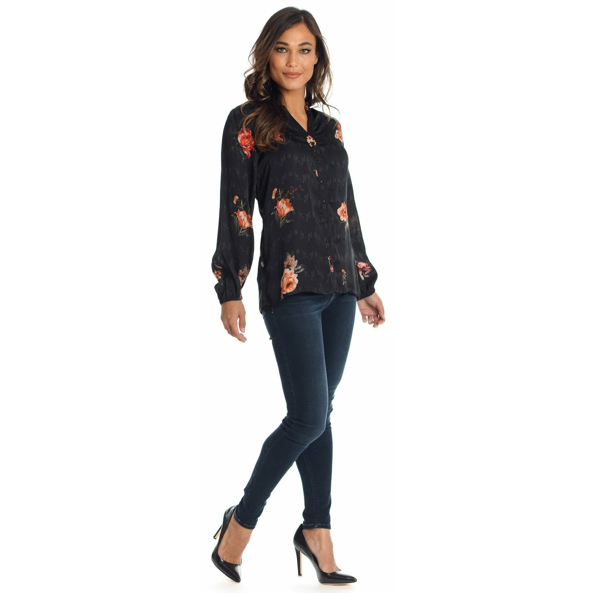 Melany Floral Top