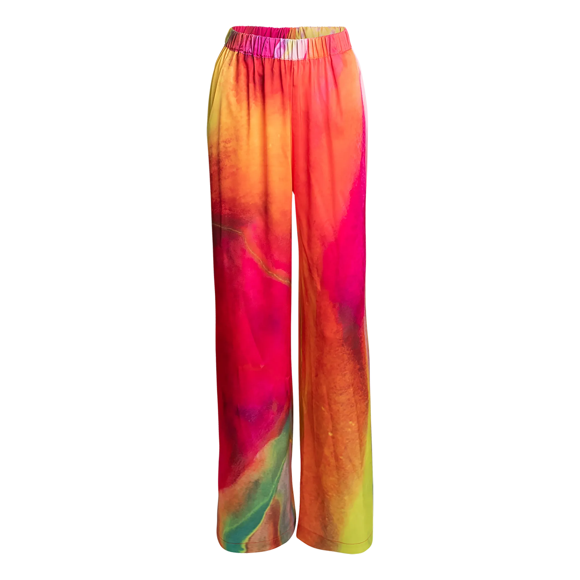 Melissa Elastic Waist Wide Leg Pant