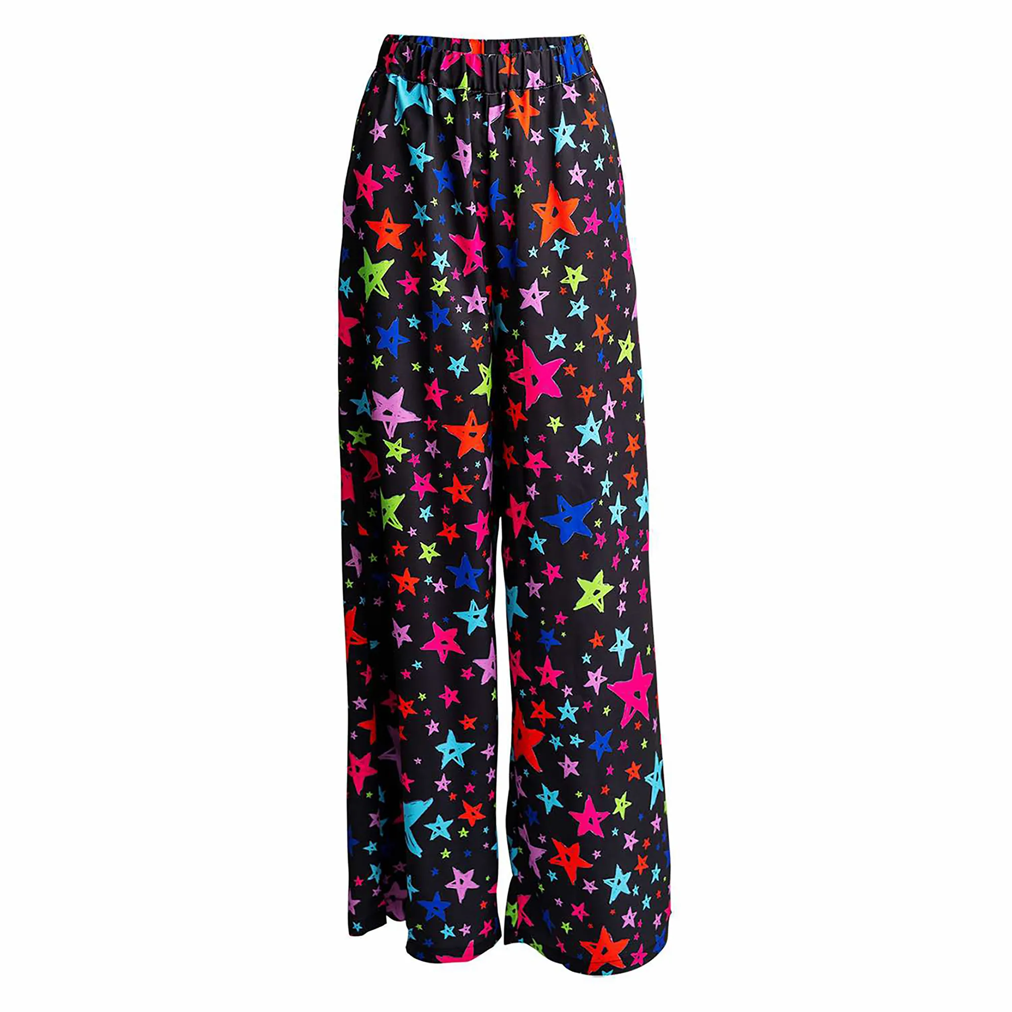 Melissa Elastic Waist Wide Leg Pant