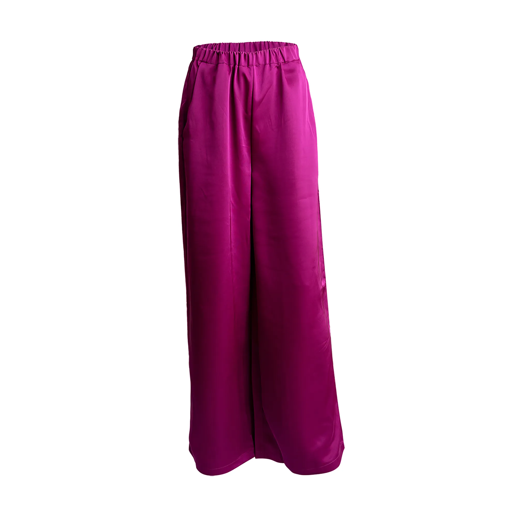 Melissa Elastic Waist Wide Leg Pant