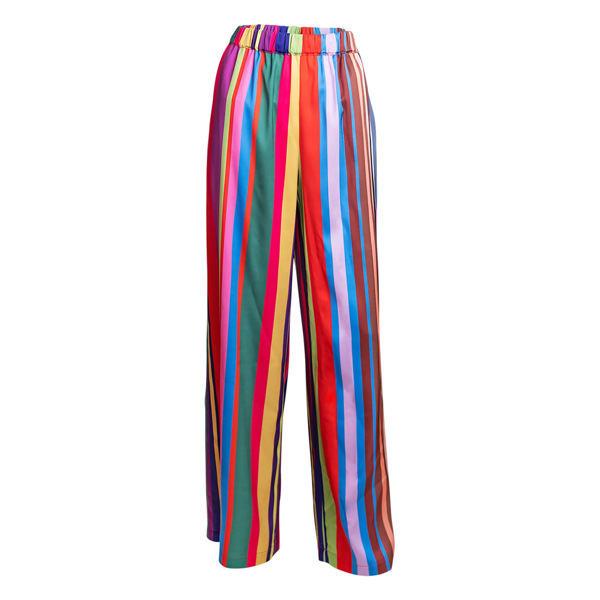 Melissa Elastic Waist Wide Leg Pant