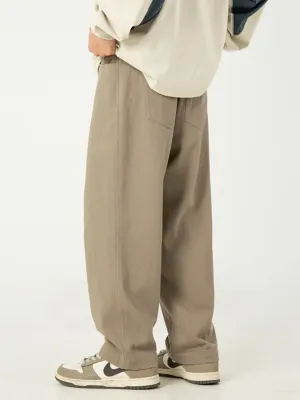 Men's Full Size Wide Leg Pants Plus Size