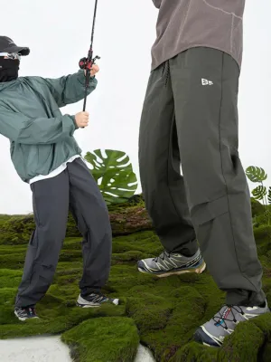 Men's Plus Size Drawstring Pants with Pockets