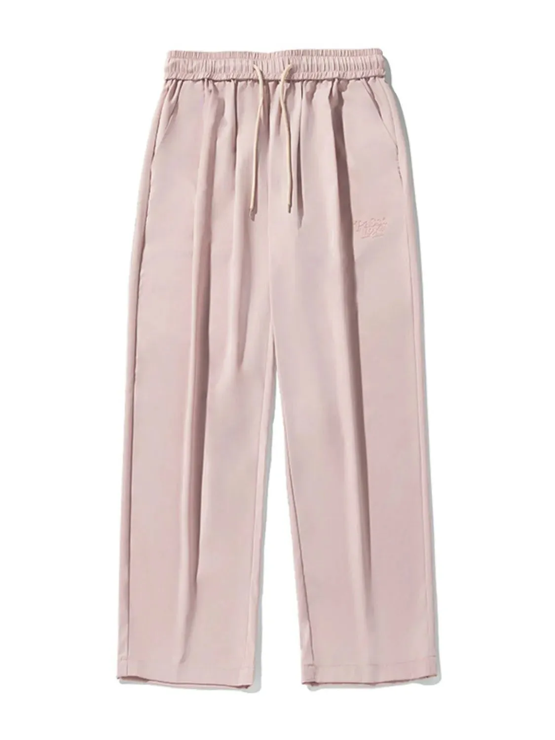 Men's Plus Size Drawstring Wide Leg Pants